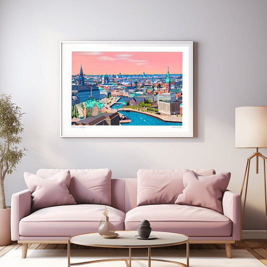 Sunrise in Copenhagen