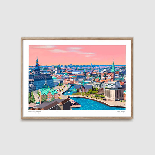 Sunrise in Copenhagen
