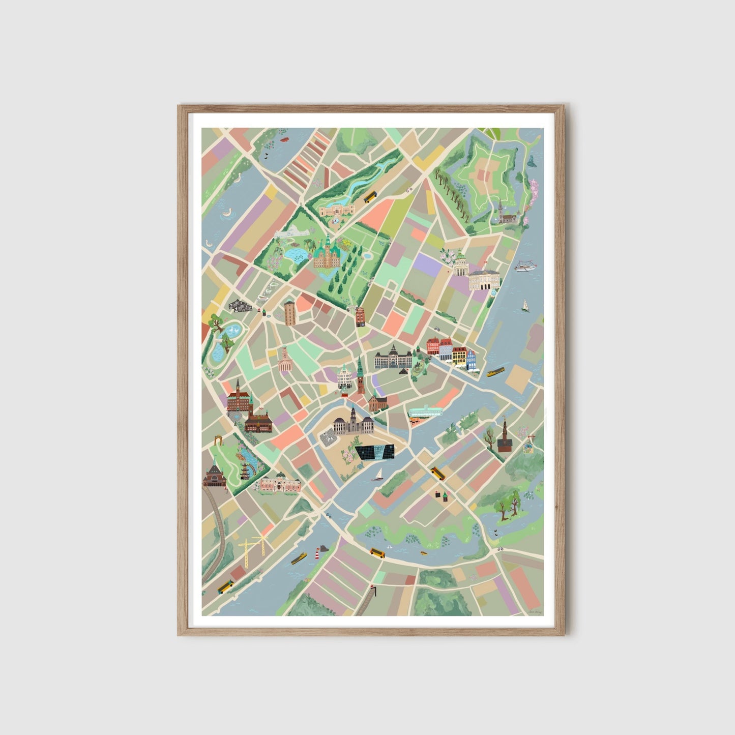 Map of Copenhagen