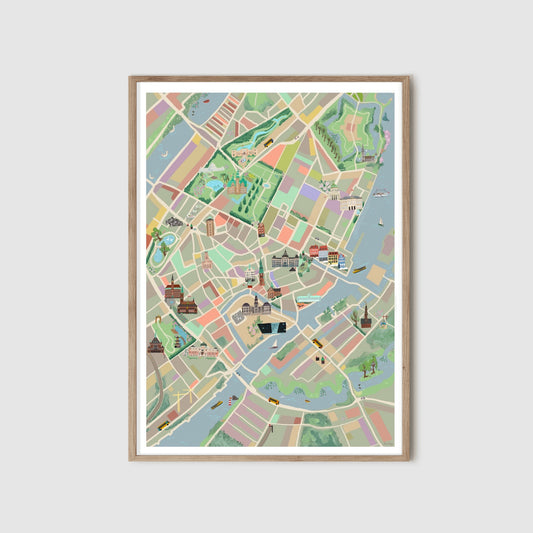 Map of Copenhagen